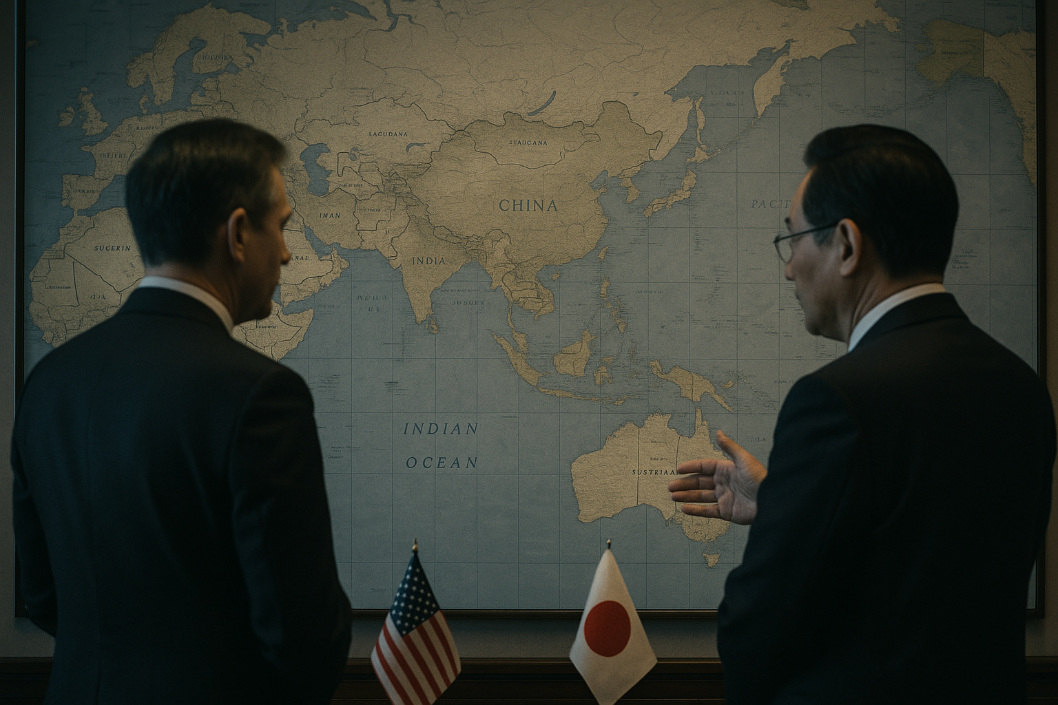 World Affairs visual for Geopolitical Implications of the Emerging Indo-Pacific Security Architecture